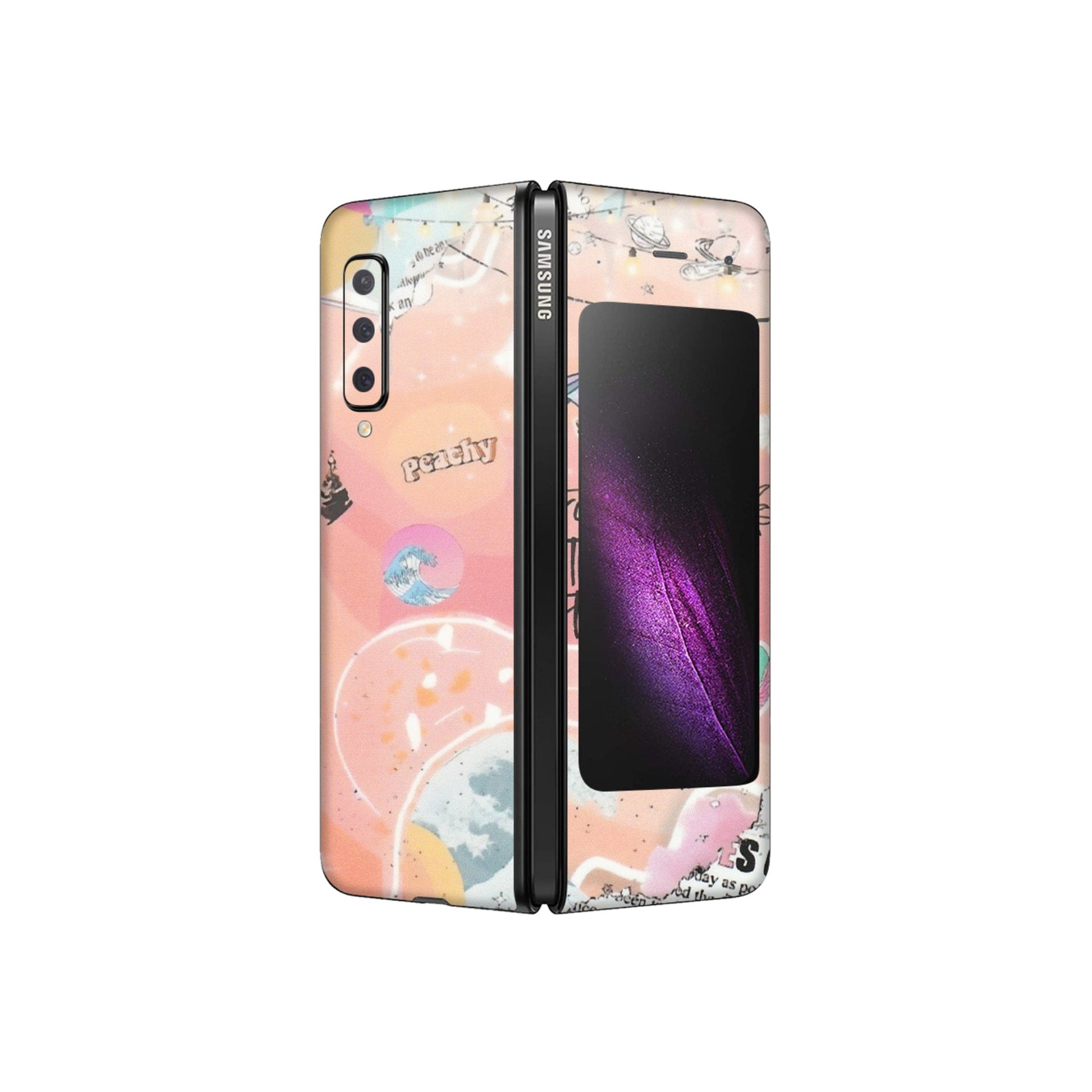 Samsung M/F/Note/Flip and C Phone Skins (All Models) - Stronger Then Yesterday - Matte Finish (M-128) Samsung Galaxy Fold