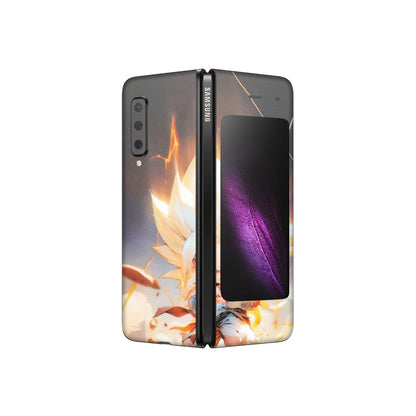 Samsung M/F/Note/Flip and C Phone Skins (All Models) - Goku Dragon Cute Anime - Matte Finish (M-131) Samsung Galaxy Fold