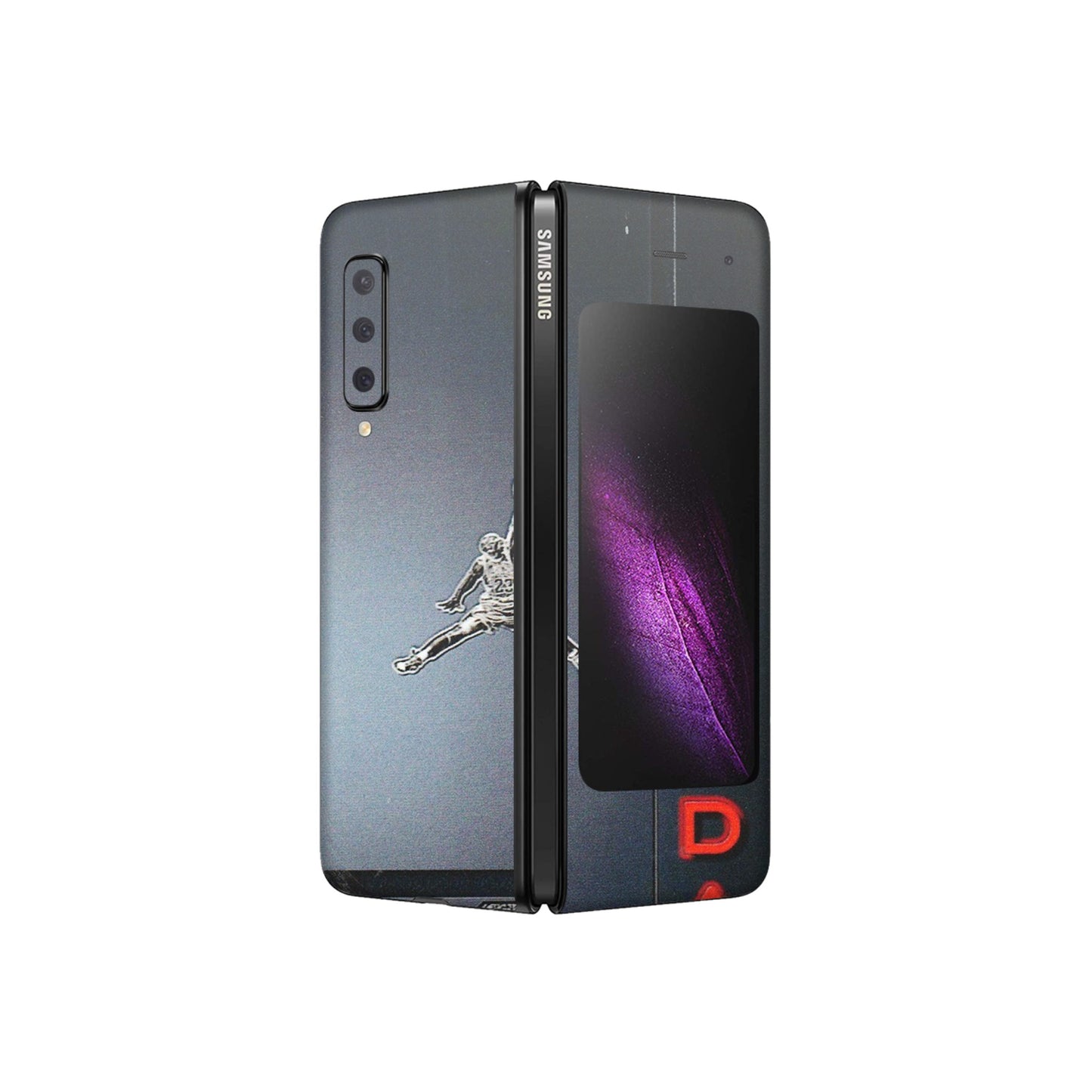 Samsung M/F/Note/Flip and C Phone Skins (All Models) - Jordan Lover 23 - Matte Finish (M-151) Samsung Galaxy Fold