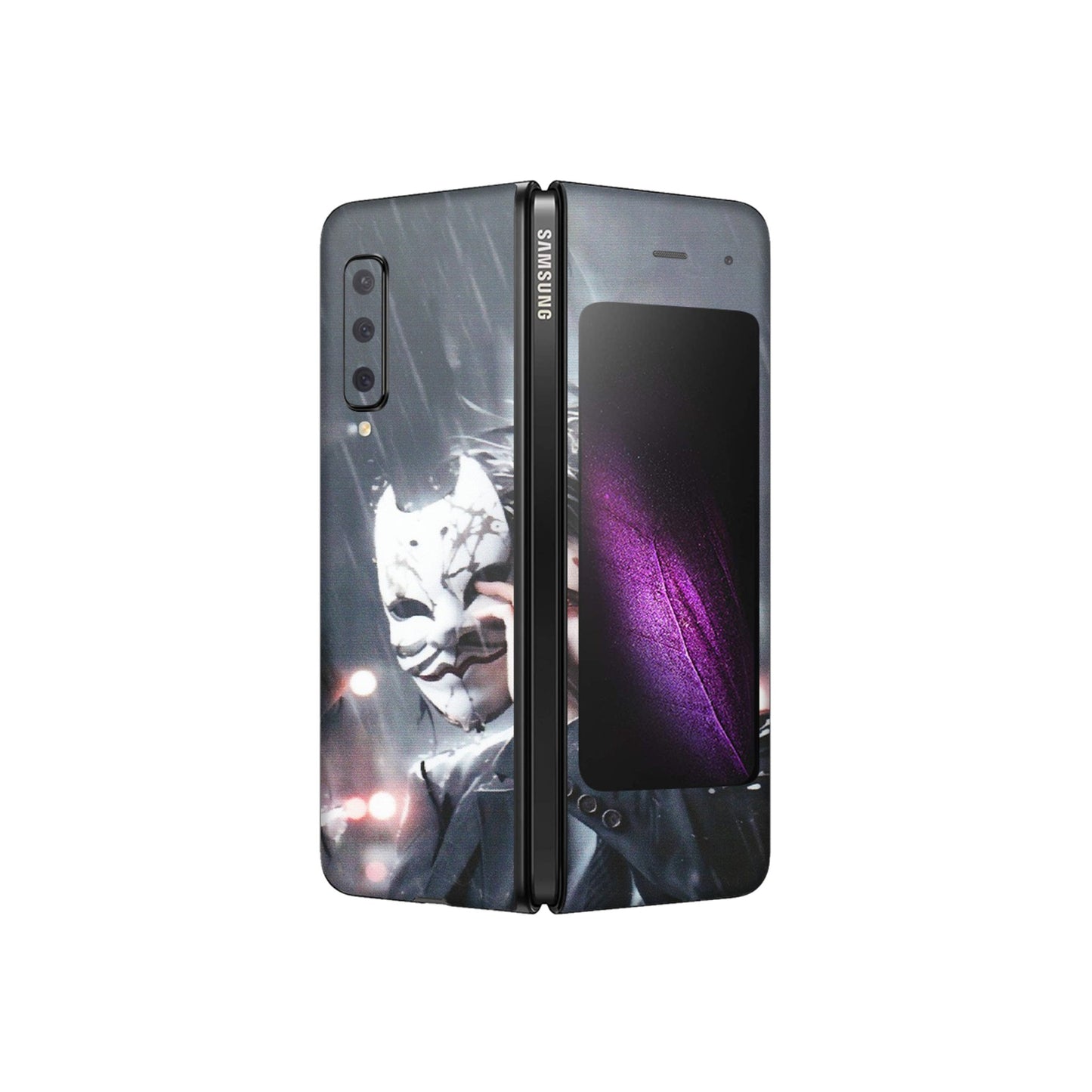 Samsung M/F/Note/Flip and C Phone Skins (All Models) - Kimestsu No Yaiba Anime - Matte Finish (M-154) Samsung Galaxy Fold