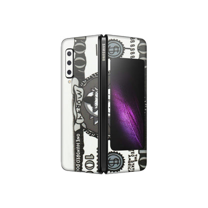 Samsung M/F/Note/Flip and C Phone Skins (All Models) - Rick And Morty Hundred Dollar Anime - Matte Finish (M-161) Samsung Galaxy Fold