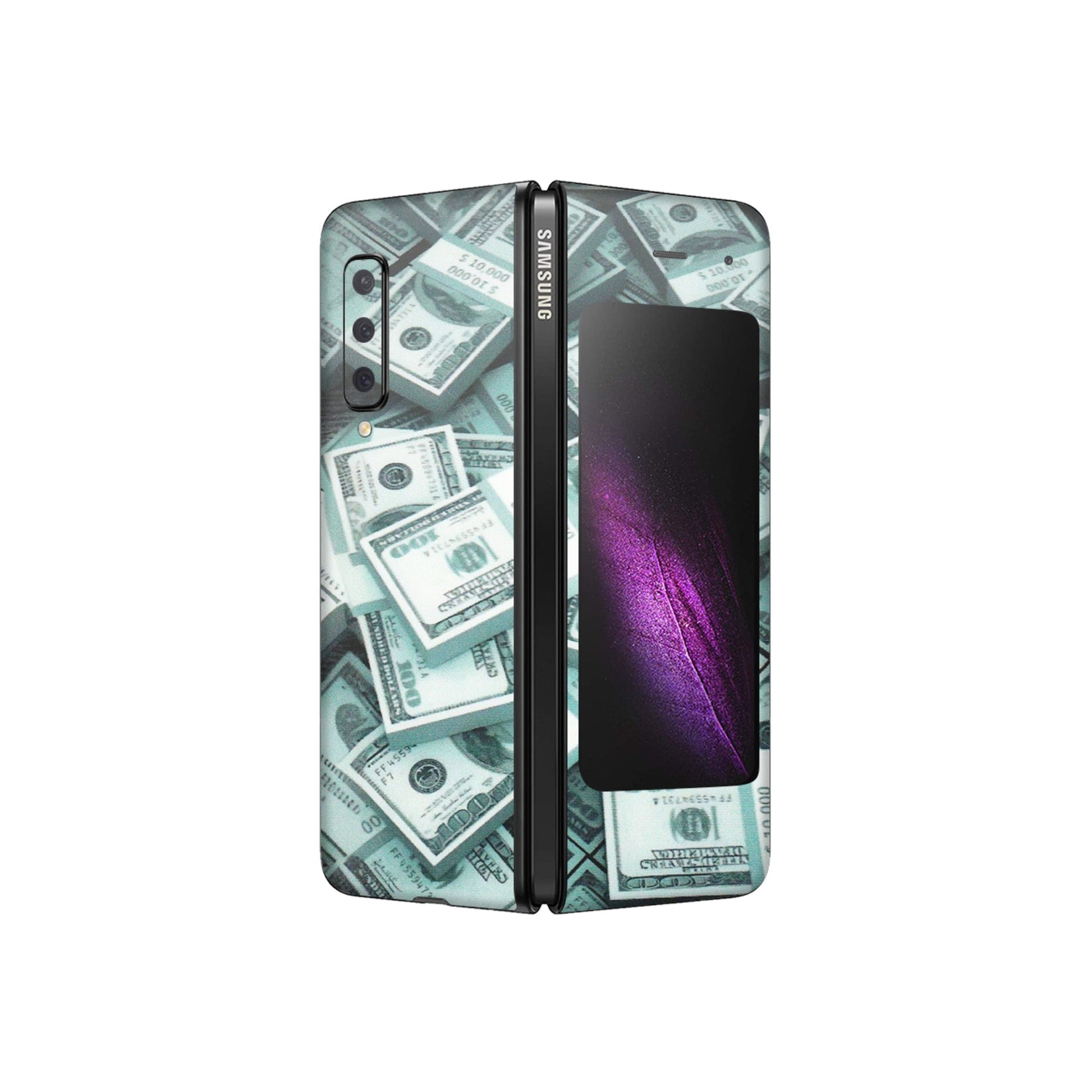 Samsung M/F/Note/Flip and C Phone Skins (All Models) - Hundred Dollar Bill - Matte Finish (M-162) Samsung Galaxy Fold