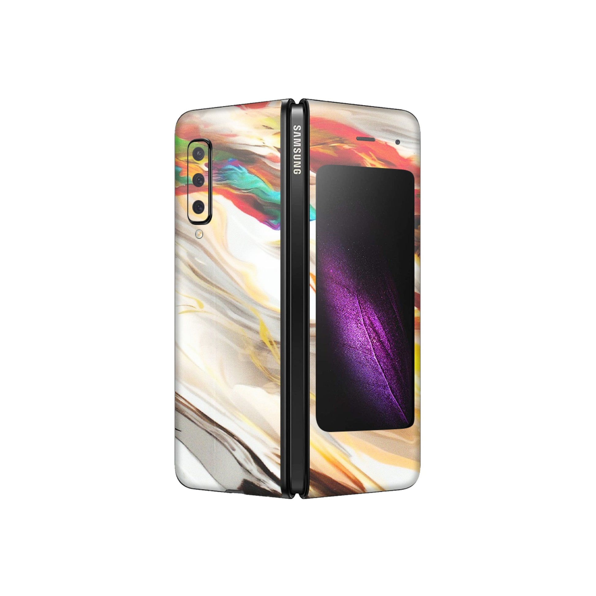 Samsung M/F/Note/Flip and C Phone Skins (All Models) - Acrylic Paint - Matte Finish (M-166) Samsung Galaxy Fold