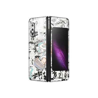 Samsung M/F/Note/Flip and C Phone Skins (All Models) - One Piece Comic - Matte Finish (M-168) Samsung Galaxy Fold