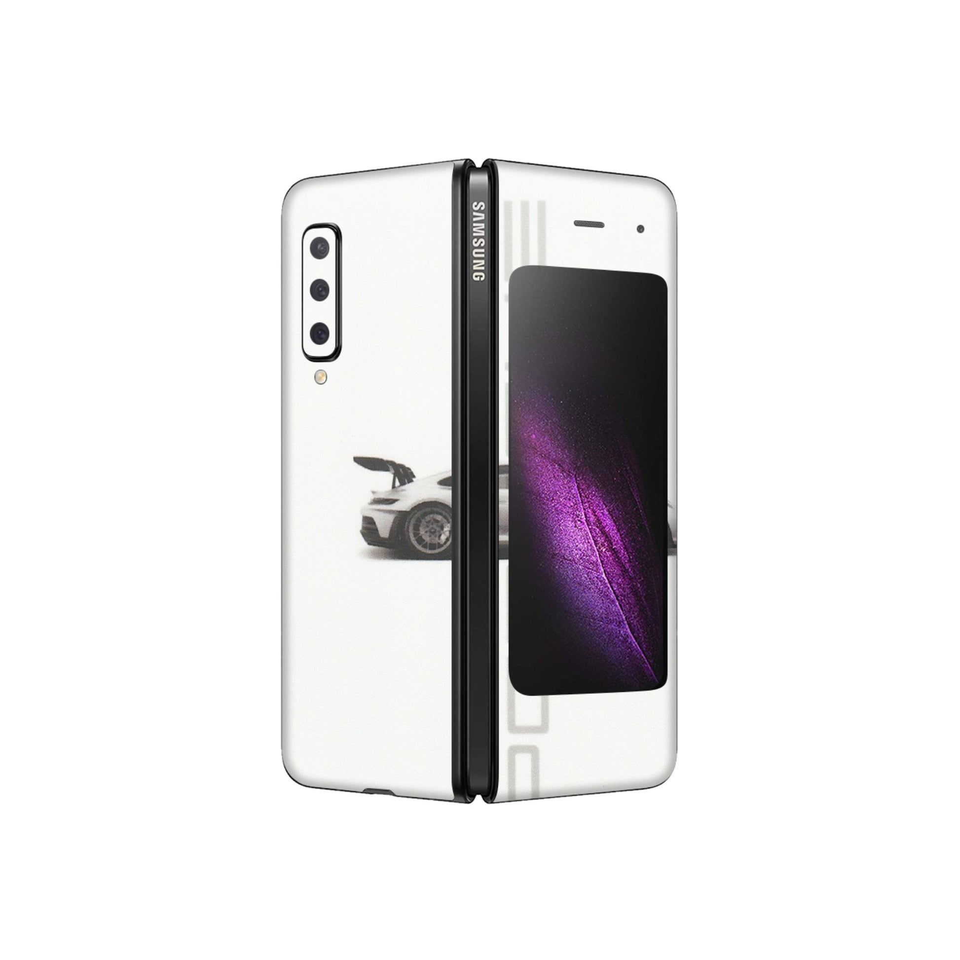Samsung M/F/Note/Flip and C Phone Skins (All Models) - Porche Car Lover - Matte Finish (M-31) Samsung Galaxy Fold