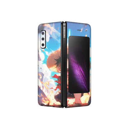 Samsung M/F/Note/Flip and C Phone Skins (All Models) - Toon One Piece Cute Character - Matte Finish (M-35) Samsung Galaxy Fold