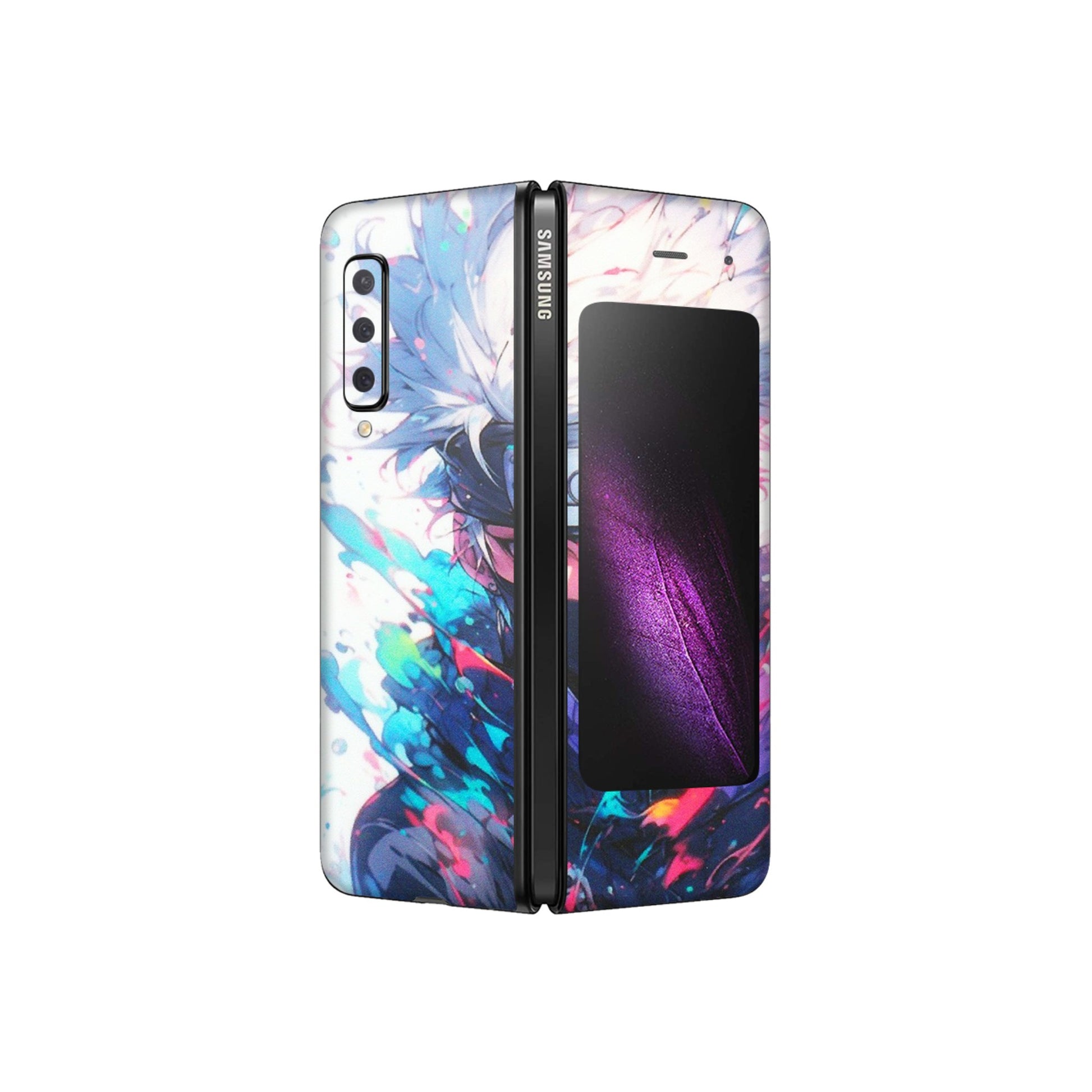 Samsung M/F/Note/Flip and C Phone Skins (All Models) - Naruto Face Mask - Matte Finish (M-03) Samsung Galaxy Fold