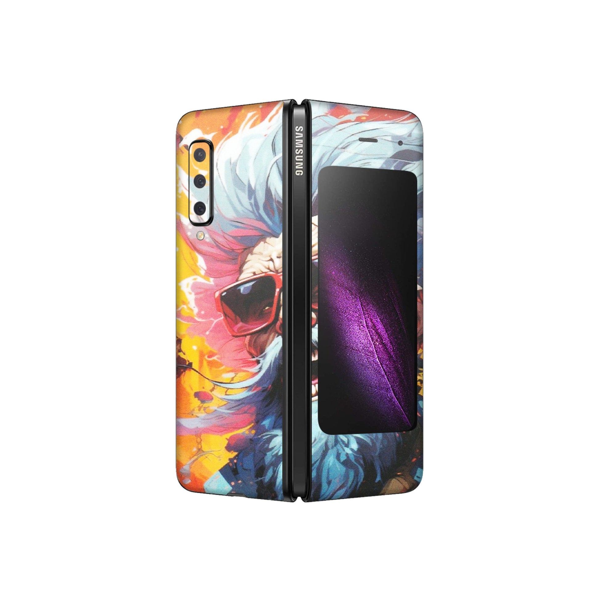 Samsung M/F/Note/Flip and C Phone Skins (All Models) - Daddy Cool Character - Matte Finish (M-43) Samsung Galaxy Fold