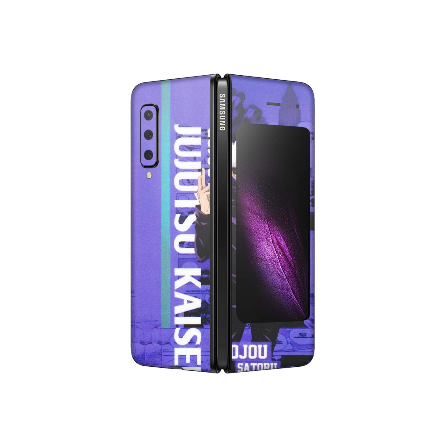 Samsung M/F/Note/Flip and C Phone Skins (All Models) - Jujutsu Kaisen Gojo - Matte Finish (M-05) Samsung Galaxy Fold