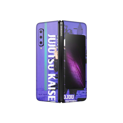 Samsung M/F/Note/Flip and C Phone Skins (All Models) - Jujutsu Kaisen Gojo - Matte Finish (M-05) Samsung Galaxy Fold
