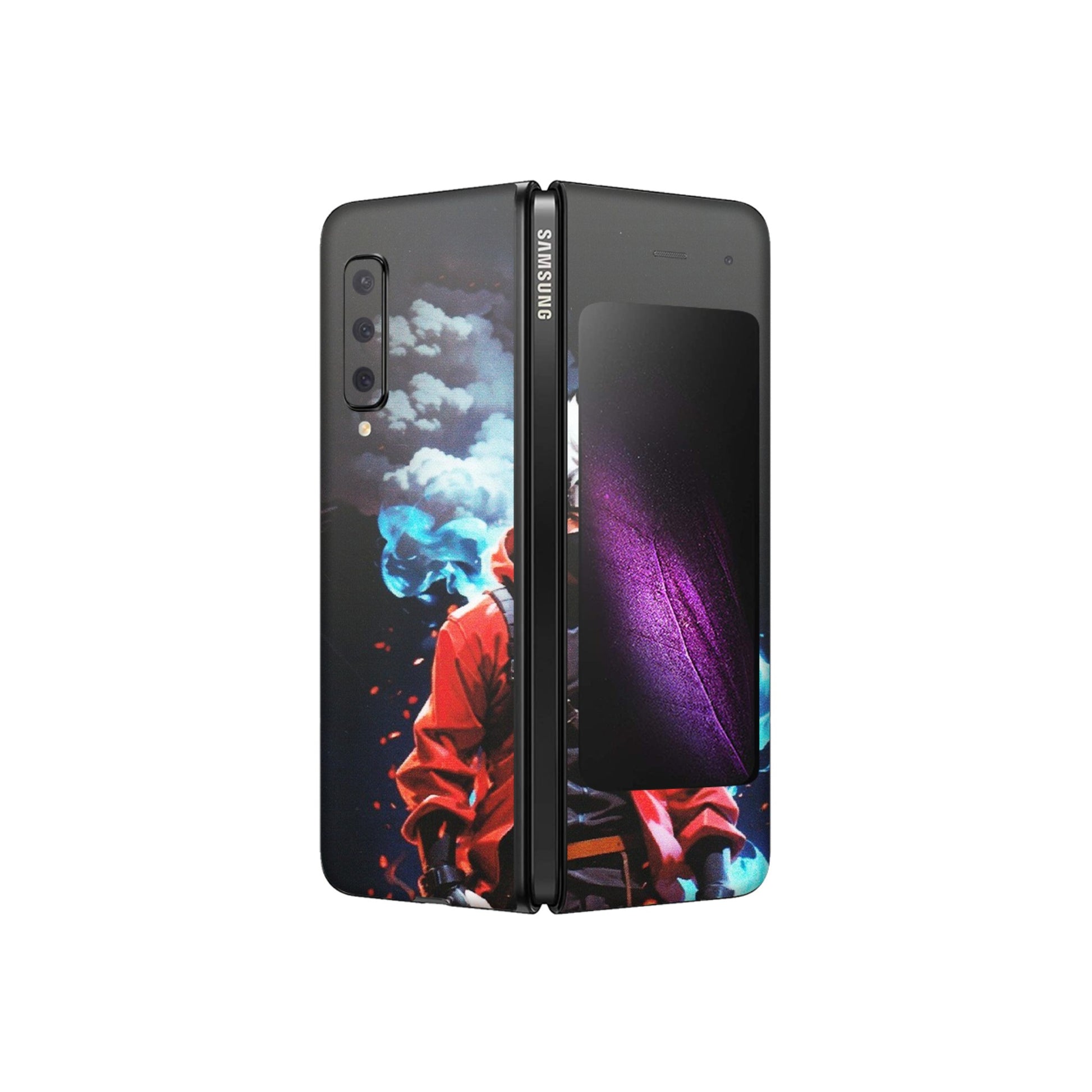 Samsung M/F/Note/Flip and C Phone Skins (All Models) - Kakashi Hatake Naruto - Matte Finish (M-60) Samsung Galaxy Fold