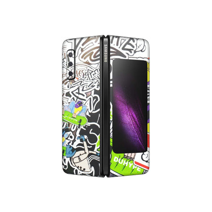 Samsung M/F/Note/Flip and C Phone Skins (All Models) - Dope Graffiti - Matte Finish (M-61) Samsung Galaxy Fold