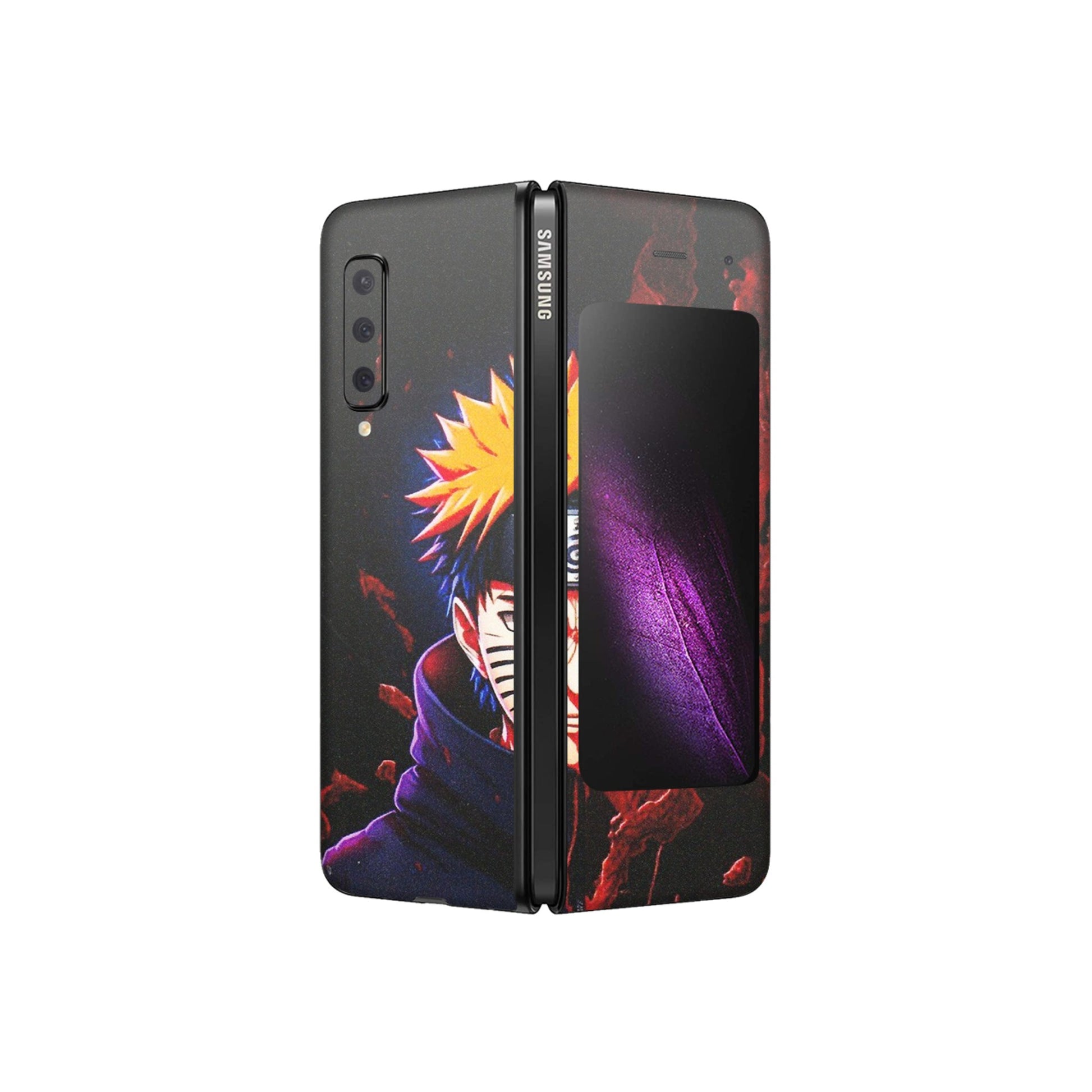 Samsung M/F/Note/Flip and C Phone Skins (All Models) - Naruto X Evil - Matte Finish (M-70) Samsung Galaxy Fold