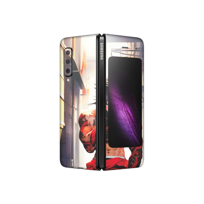 Samsung M/F/Note/Flip and C Phone Skins (All Models) - In the streets of Japan - Matte Finish (M-77) Samsung Galaxy Fold