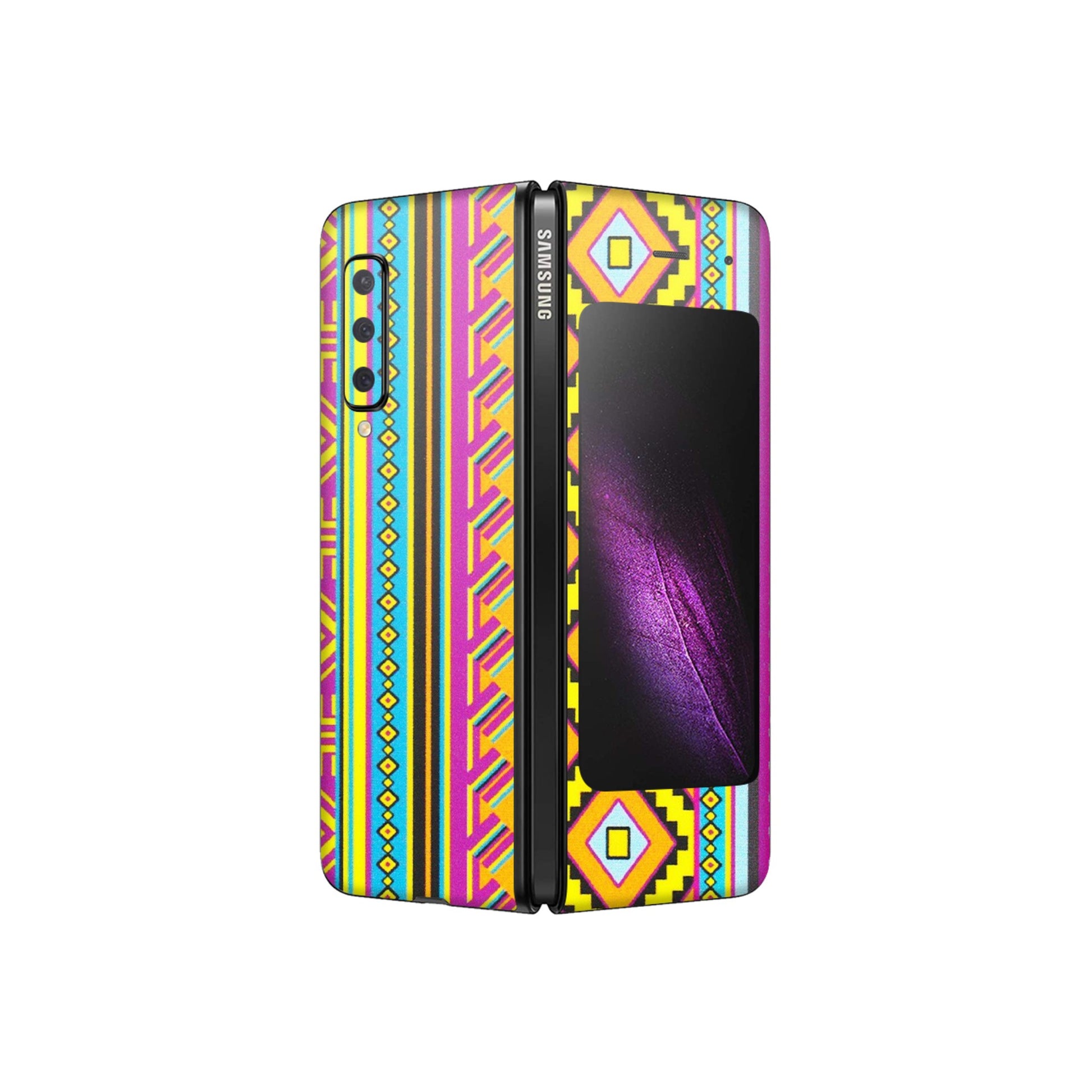 Samsung M/F/Note/Flip and C Phone Skins (All Models) - Thai illustration - Matte Finish (M-89) Samsung Galaxy Fold