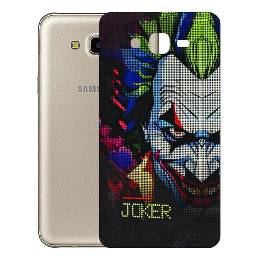 Samsung M/F/Note/Flip and C Phone Skins (All Models) - Joker Dot Matrix - 3D Embossed Finish (L-08) Samsung Galaxy J7 Next