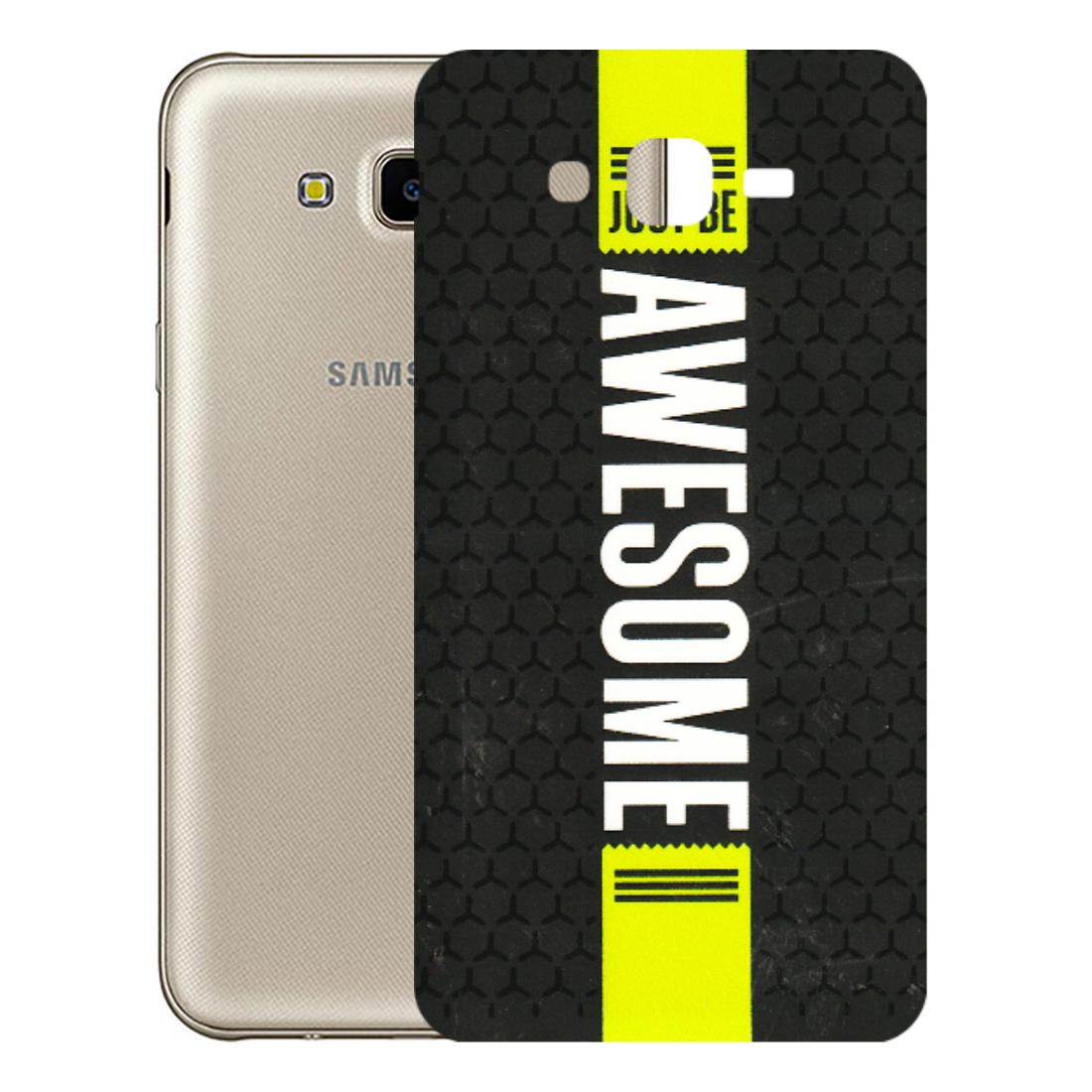 Samsung M/F/Note/Flip and C Phone Skins (All Models) - Just Be Awesome - 3D Embossed Finish (L-101) Samsung Galaxy J7 Next