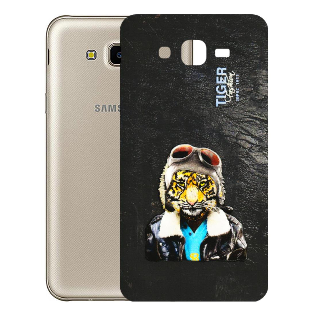 Samsung M/F/Note/Flip and C Phone Skins (All Models) - Rider Tiger - 3D Embossed Finish (L-113) Samsung Galaxy J7 Next