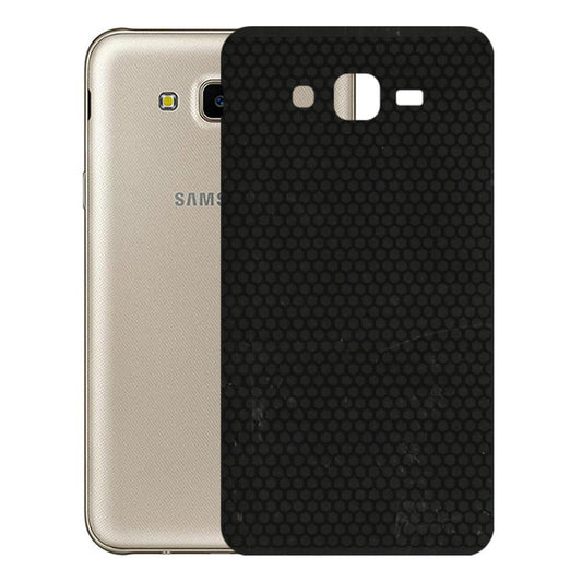 Samsung M/F/Note/Flip and C Phone Skins (All Models) - Black honeycomb - 3D Embossed Finish (L-114) Samsung Galaxy J7 Next