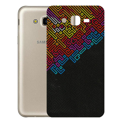 Samsung M/F/Note/Flip and C Phone Skins (All Models) - Dotme Pattern Art - 3D Embossed Finish (L-121) Samsung Galaxy J7 Next