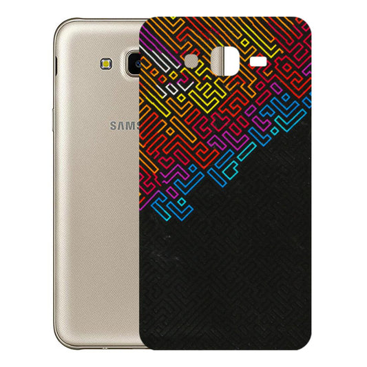 Samsung M/F/Note/Flip and C Phone Skins (All Models) - Dotme Pattern Art - 3D Embossed Finish (L-121) Samsung Galaxy J7 Next