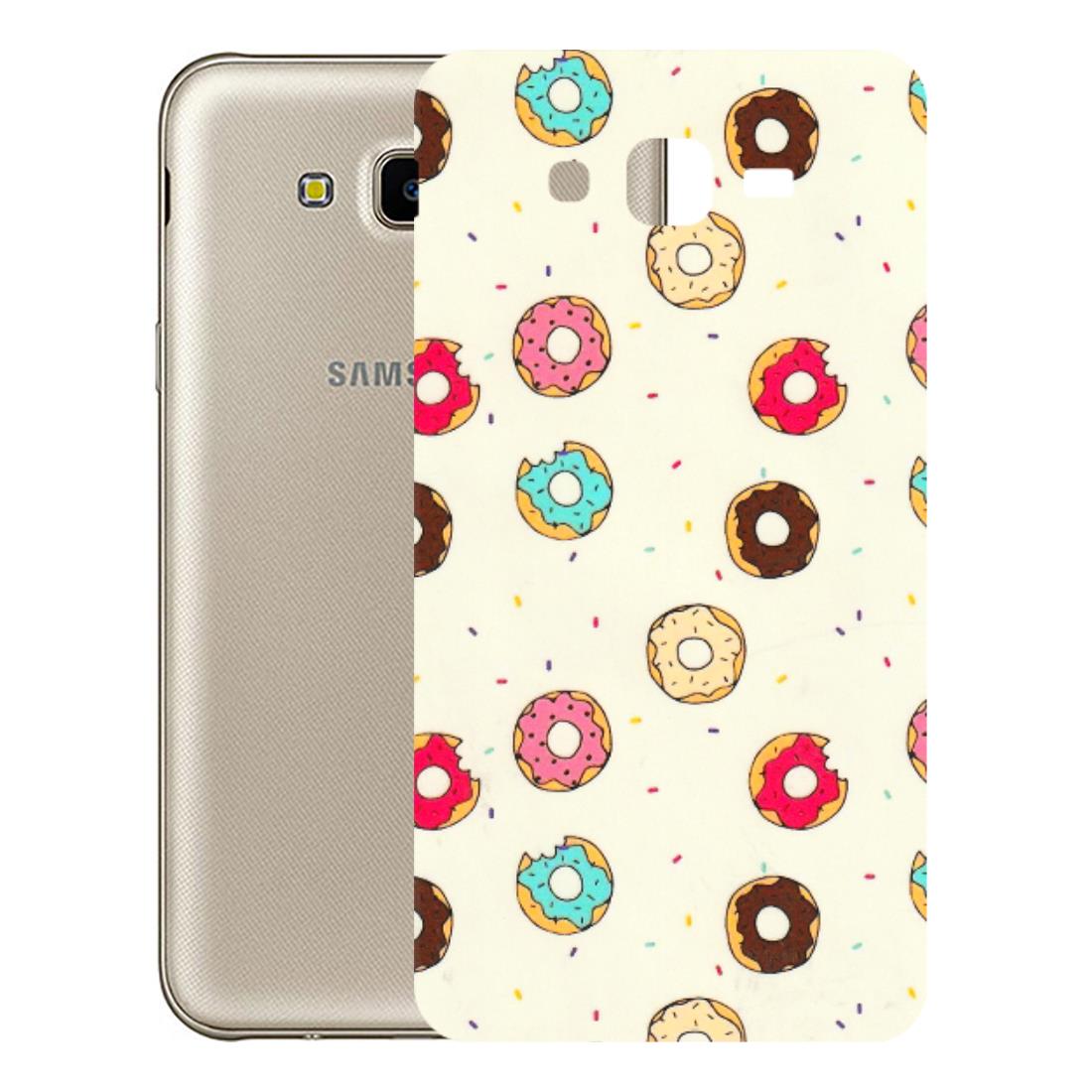 Samsung M/F/Note/Flip and C Phone Skins (All Models) - Mini Donuts Doodle Art - 3D Embossed Finish (L-122) Samsung Galaxy J7 Next