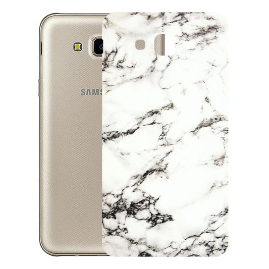Samsung M/F/Note/Flip and C Phone Skins (All Models) - Black and White Marble Texture - 3D Embossed Finish (L-124) Samsung Galaxy J7 Next