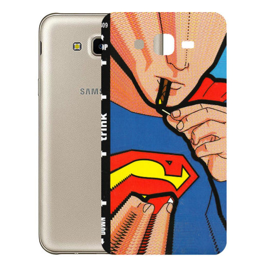 Samsung M/F/Note/Flip and C Phone Skins (All Models) - Superman Sutta - 3D Embossed Finish (L-130) Samsung Galaxy J7 Next