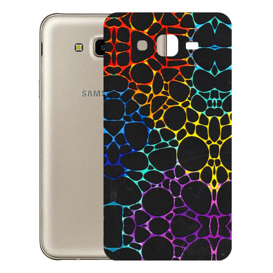 Samsung M/F/Note/Flip and C Phone Skins (All Models) - Abstract Art MultiColour - 3D Embossed Finish (L-133) Samsung Galaxy J7 Next