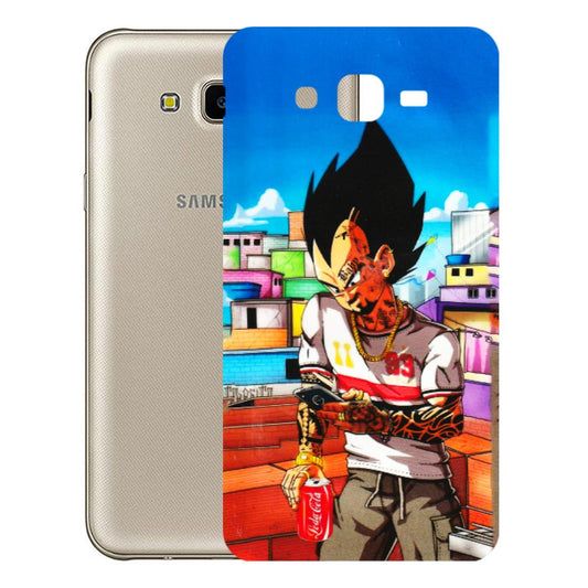 Samsung M/F/Note/Flip and C Phone Skins (All Models) - Vegeta - 3D Embossed Finish (L-136) Samsung Galaxy J7 Next