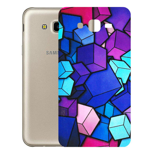 Samsung M/F/Note/Flip and C Phone Skins (All Models) - Cube Doodle - 3D Embossed Finish (L-141) Samsung Galaxy J7 Next