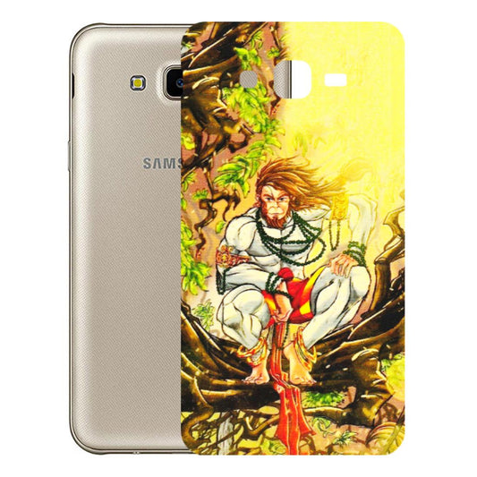 Samsung M/F/Note/Flip and C Phone Skins (All Models) - Lord Hanuman - 3D Embossed Finish (L-152) Samsung Galaxy J7 Next