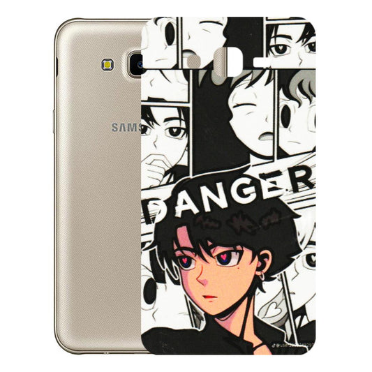 Samsung M/F/Note/Flip and C Phone Skins (All Models) - Danger Anime - 3D Embossed Finish (L-155) Samsung Galaxy J7 Next