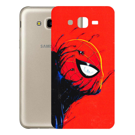 Samsung M/F/Note/Flip and C Phone Skins (All Models) - Spiderman Face Venom - 3D Embossed Finish (L-165) Samsung Galaxy J7 Next