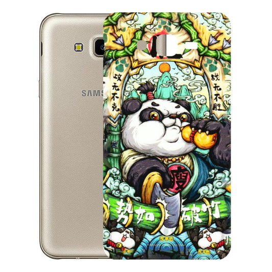 Samsung M/F/Note/Flip and C Phone Skins (All Models) - Royal Rich Panda - 3D Embossed Finish (L-170) Samsung Galaxy J7 Next