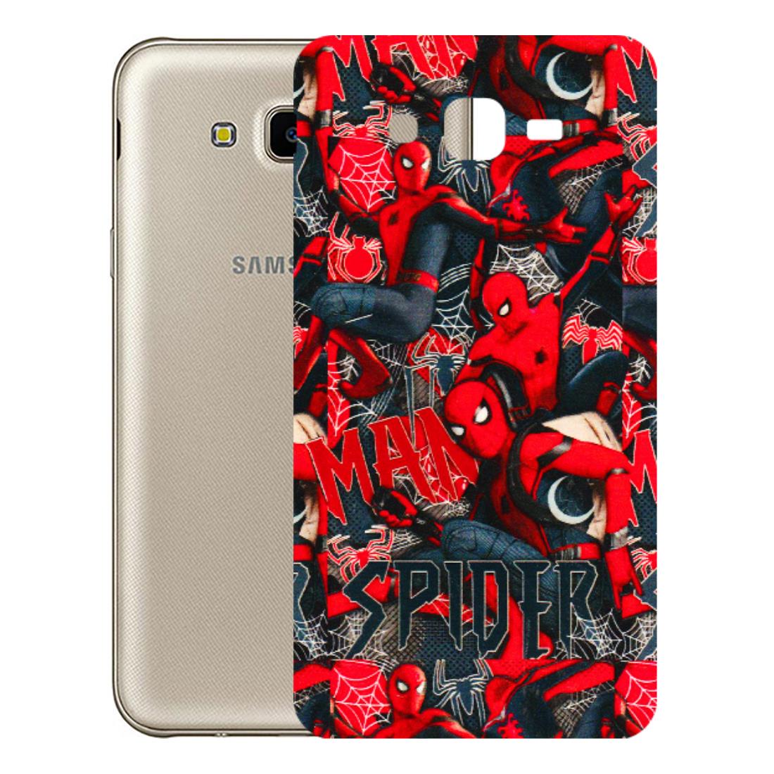 Samsung M/F/Note/Flip and C Phone Skins (All Models) - SpiderMan Cool - 3D Embossed Finish (L-188) Samsung Galaxy J7 Next