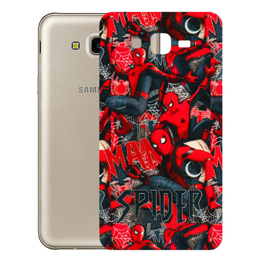 Samsung M/F/Note/Flip and C Phone Skins (All Models) - SpiderMan Cool - 3D Embossed Finish (L-188) Samsung Galaxy J7 Next