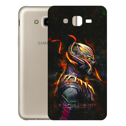 Samsung M/F/Note/Flip and C Phone Skins (All Models) - Black Panther - 3D Embossed Finish (L-190) Samsung Galaxy J7 Next