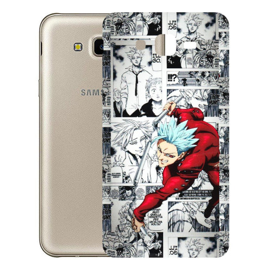 Samsung M/F/Note/Flip and C Phone Skins (All Models) - Anime Comic - 3D Embossed Finish (L-192) Samsung Galaxy J7 Next
