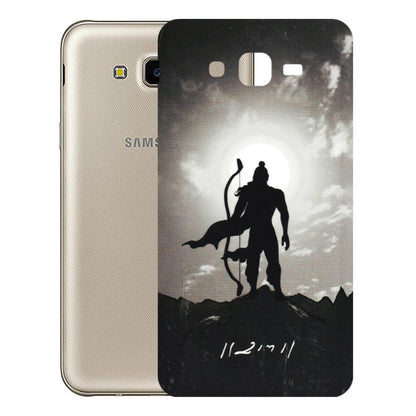 Samsung M/F/Note/Flip and C Phone Skins (All Models) - Jai Siya Ram - 3D Embossed Finish (L-200) Samsung Galaxy J7 Next