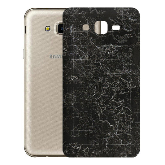 Samsung M/F/Note/Flip and C Phone Skins (All Models) - Black map Texture - 3D Embossed Finish (L-201) Samsung Galaxy J7 Next