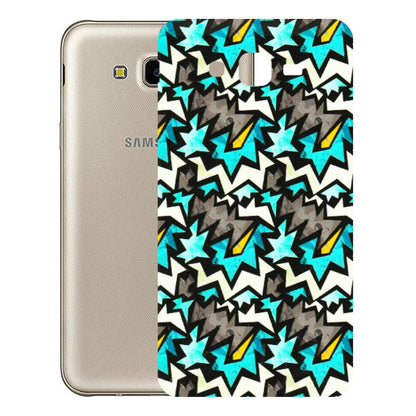 Samsung M/F/Note/Flip and C Phone Skins (All Models) - Funky Zig Zag - 3D Embossed Finish (L-223) Samsung Galaxy J7 Next