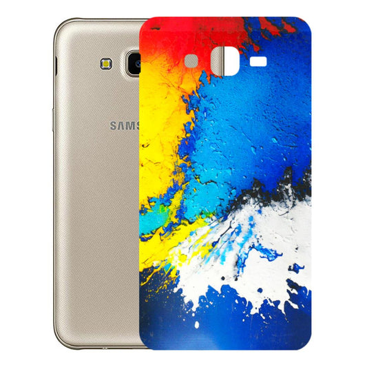 Samsung M/F/Note/Flip and C Phone Skins (All Models) - Acrylic Paint Spill - 3D Embossed Finish (L-229) Samsung Galaxy J7 Next