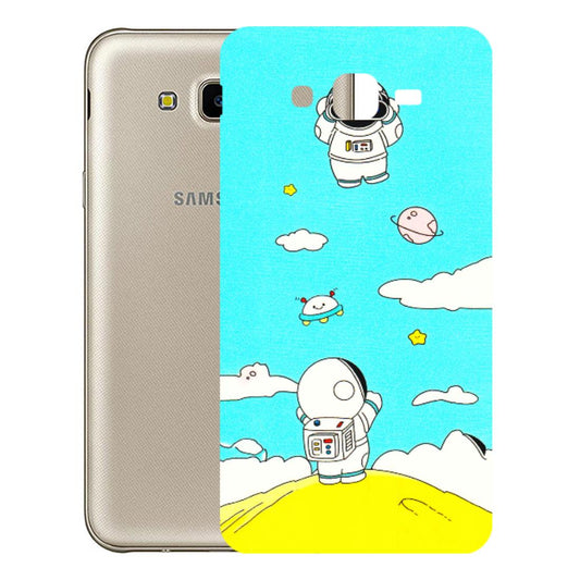 Samsung M/F/Note/Flip and C Phone Skins (All Models) - Blue Skies Astro Float - 3D Embossed Finish (L-230) Samsung Galaxy J7 Next