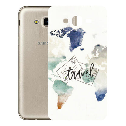 Samsung M/F/Note/Flip and C Phone Skins (All Models) - Travel The World - 3D Embossed Finish (L-232) Samsung Galaxy J7 Next