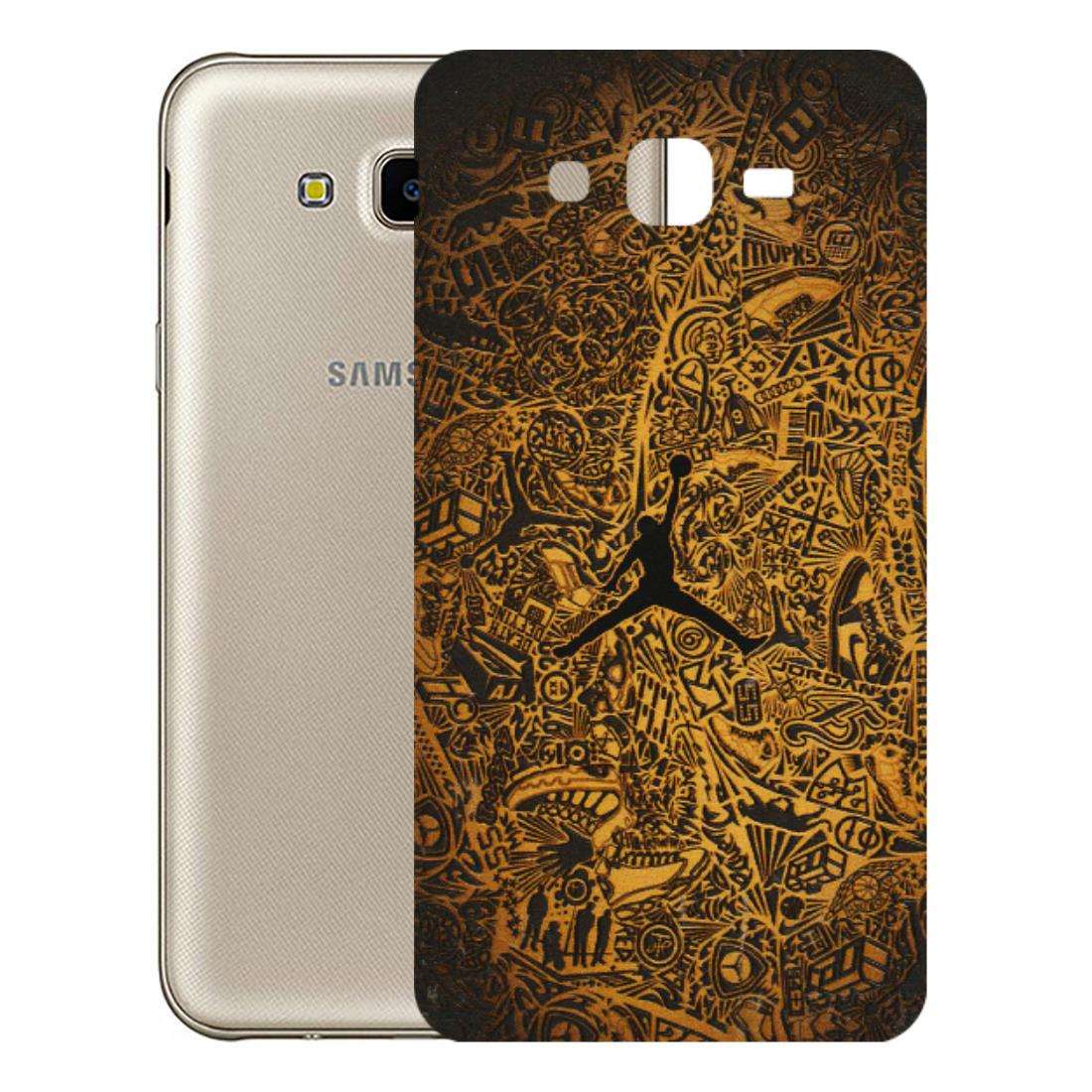 Samsung M/F/Note/Flip and C Phone Skins (All Models) - Premium Gold Basketball Player - 3D Embossed Finish (L-236) Samsung Galaxy J7 Next