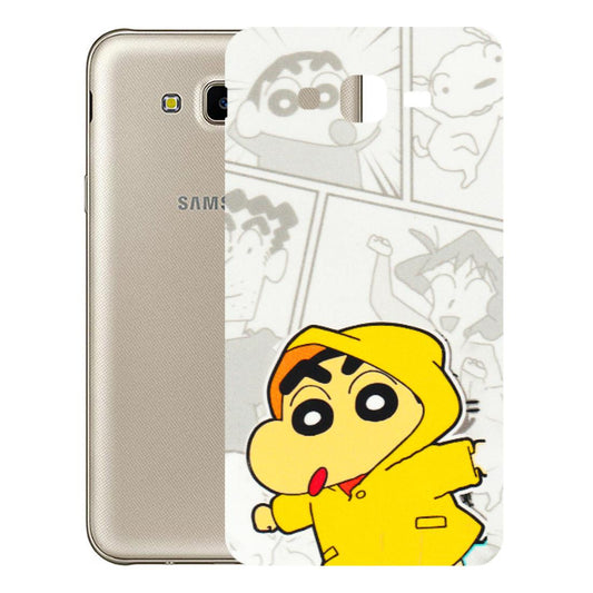 Samsung M/F/Note/Flip and C Phone Skins (All Models) - Yellow Shinchan Comic - 3D Embossed Finish (L-246) Samsung Galaxy J7 Next