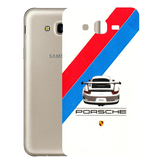 Samsung M/F/Note/Flip and C Phone Skins (All Models) - Porche Car Sober Logo - 3D Embossed Finish (L-248) Samsung Galaxy J7 Next