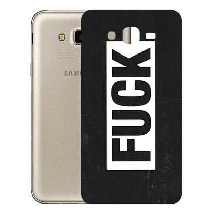 Samsung M/F/Note/Flip and C Phone Skins (All Models) - The F Word - 3D Embossed Finish (L-255) Samsung Galaxy J7 Next