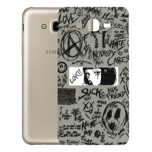 Samsung M/F/Note/Flip and C Phone Skins (All Models) - Never Have Love Anime - 3D Embossed Finish (L-260) Samsung Galaxy J7 Next